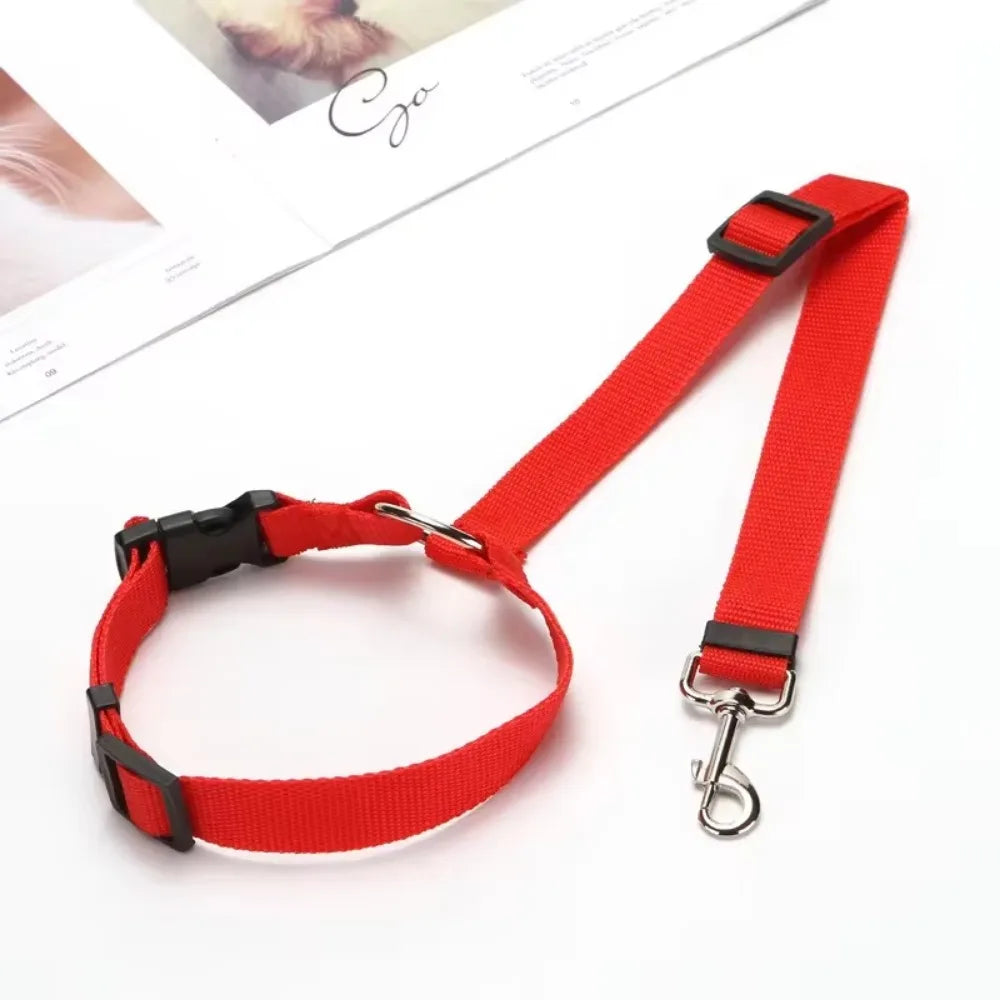 Adjustable Pet Seatbelt Harness