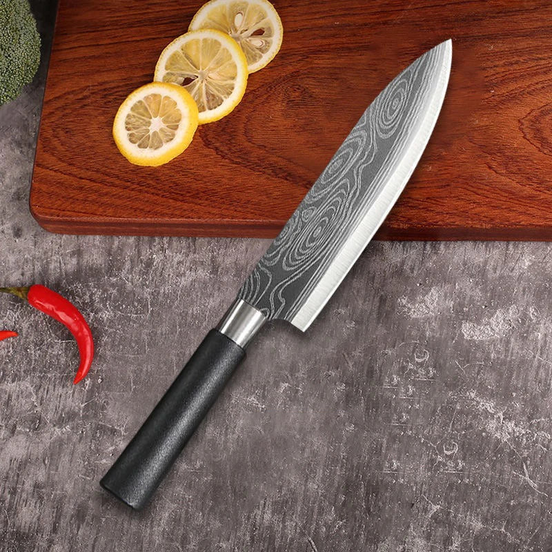 Ultra-Sharp Damascus Knife Set