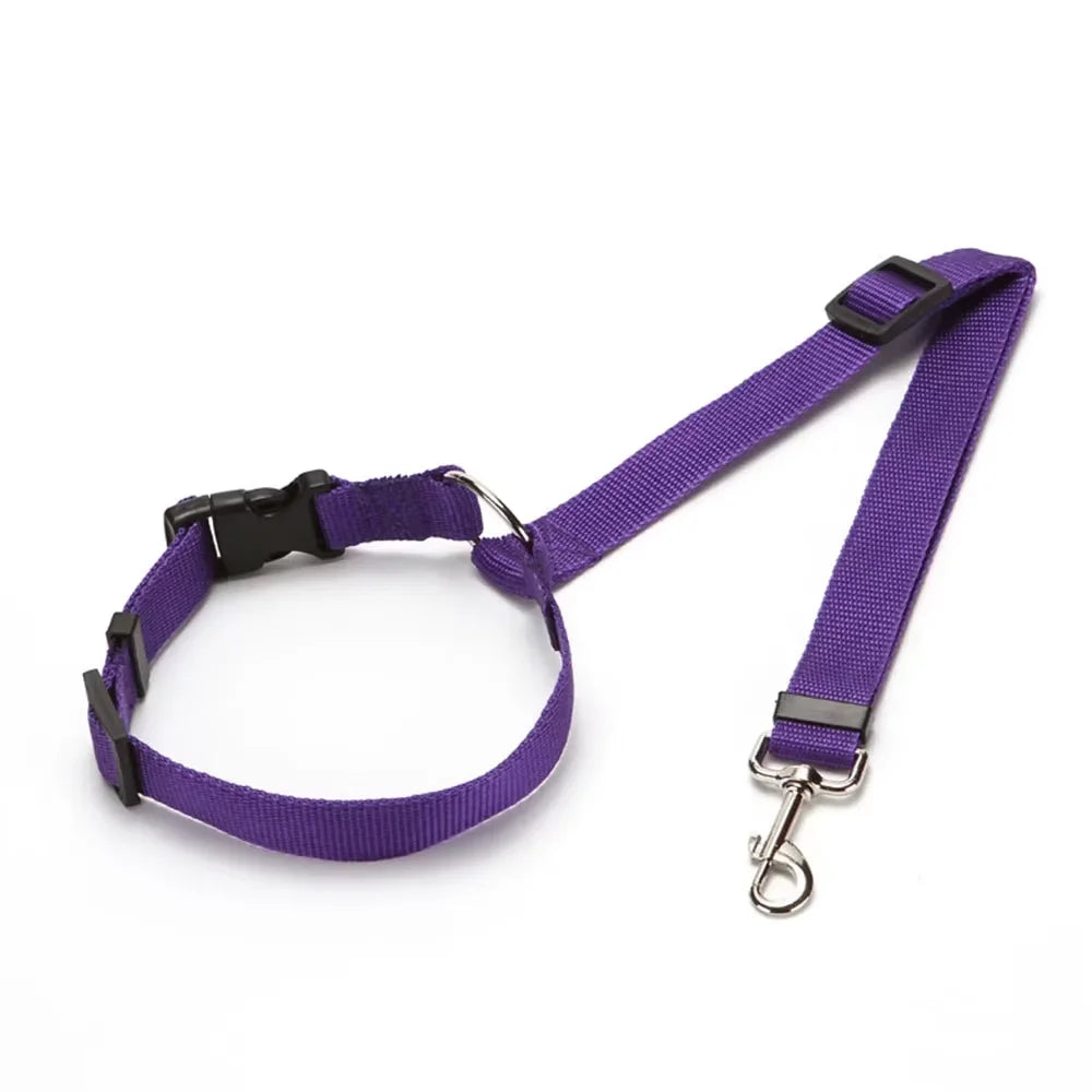 Adjustable Pet Seatbelt Harness