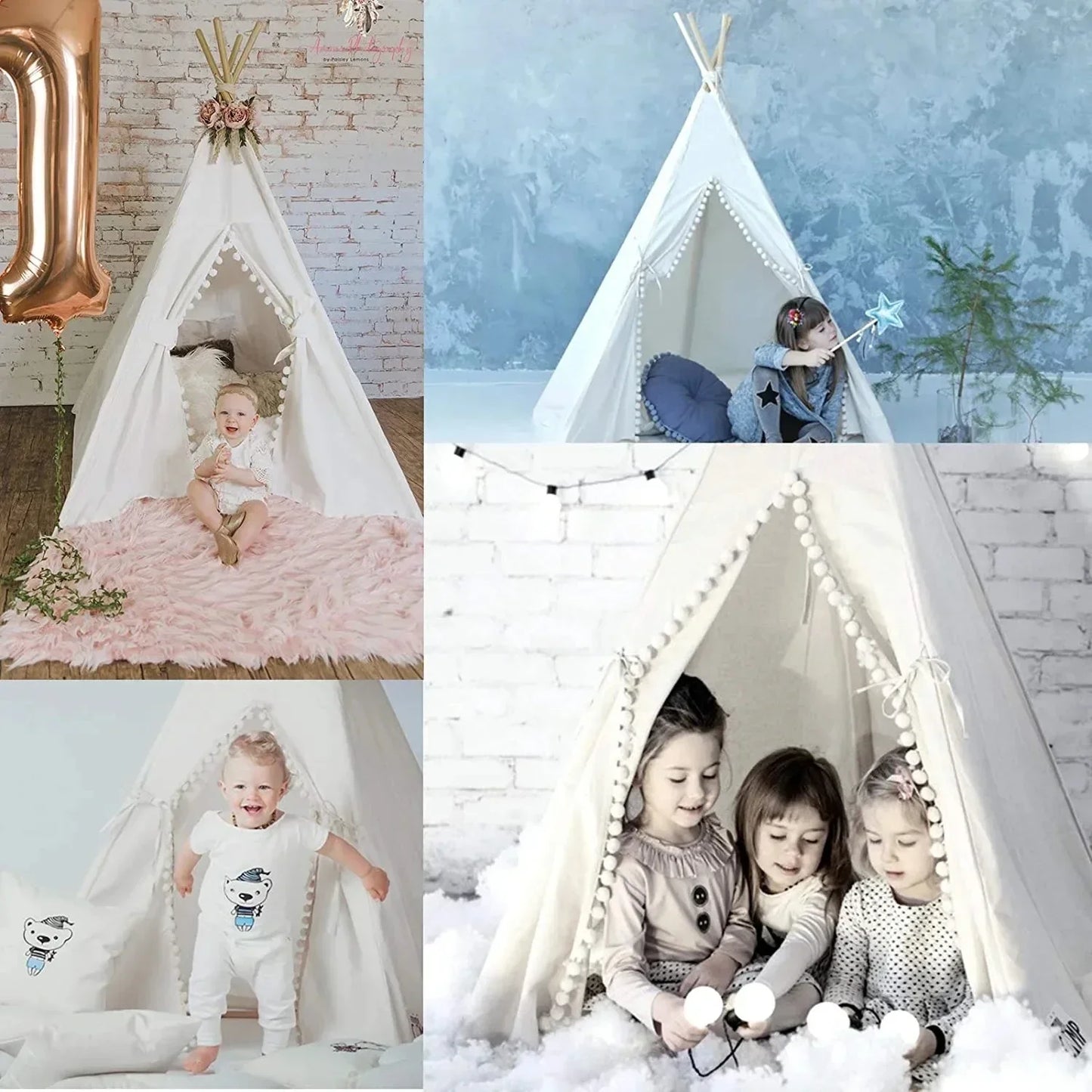 Easy Boho Style Pack & Go Play Tent