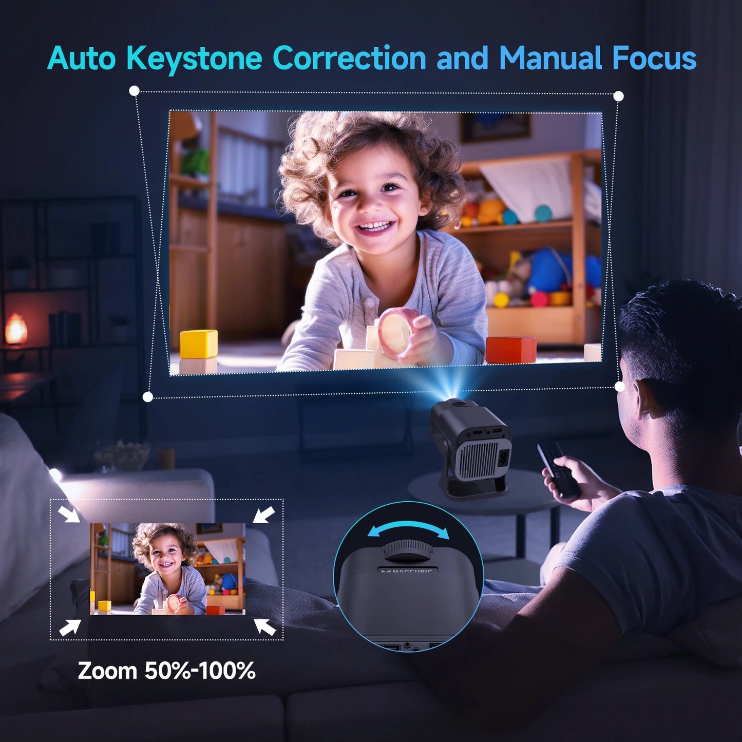 Easy Portable Ultra 4K Projector