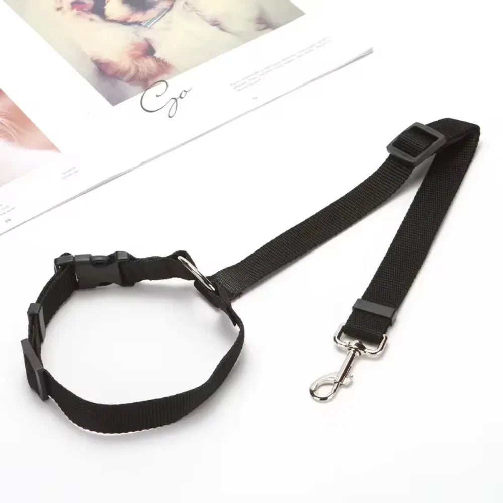 Adjustable Pet Seatbelt Harness