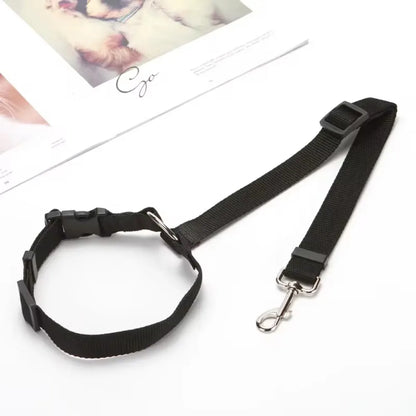 Adjustable Pet Seatbelt Harness