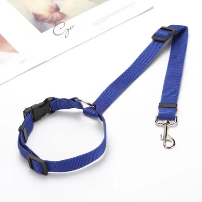 Adjustable Pet Seatbelt Harness
