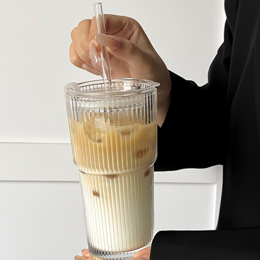 600ml Iced Coffee Travel Glasses